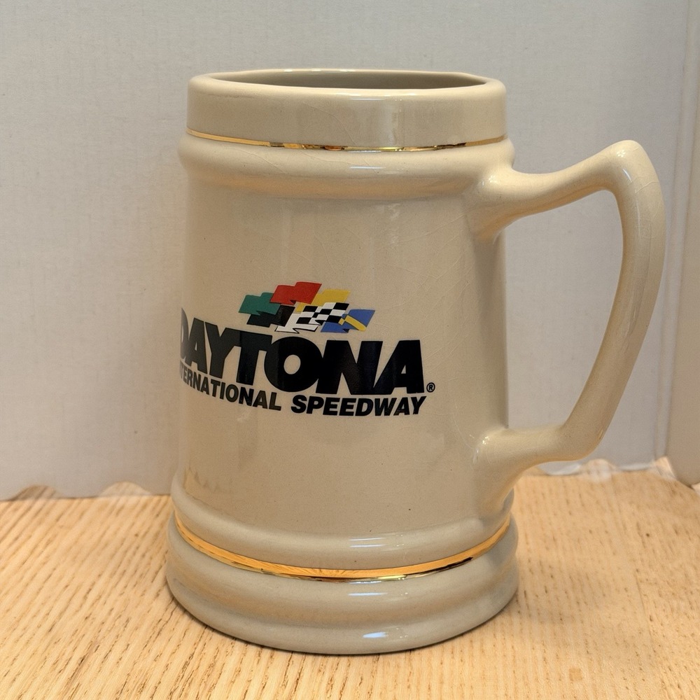 Vintage NASCAR Daytona 500 International Speedway Beer Stein Mug 59-05 Winners - Picture 3 of 8